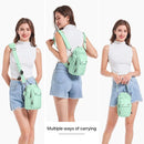 Water Bottle Holder with Strap 32 40oz Crossbody Insulated Water Bottle Carrier Sling Bag with Adjustable Wide Strap and Phone Purse 5 Pockets for Walking Hiking Gym Travel by TinyTreasures Baby Boutique