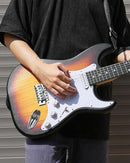 DONNER DST-80 Electric Guitar 39” Beginner Electric Guitar Kit with Amp, Classic SSS Pickup Complete with Gig Bag, Tuner, Capo, Strap, Picks, and Free Online Lessons by TinyTreasures Baby Boutique