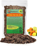 Citrus Tree Potting Soil Mix, Special Blend for Indoor Oranges, Lemons, Limes and More - (4 Quart Bag) by GreenHaven Gardens