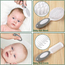Baby Healthcare and Grooming Kit for Newborn Kids, 24PCS Upgraded Safety Baby Care Kit, Newborn Nursery Health Care Set, Baby Care Product (Grey White) by TinyTreasures Baby Boutique
