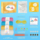 Crochet Kit for Beginners, Learn to Crochet, Include Easy Knitting Soft Yarn, Step-by-Step Video Tutorial, Hook, Holiday Birthday Gift for Adults and Kids(2 Pack Blowfish) by TinyTreasures Baby Boutique