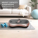 KRYLIX Vibration Plate Machine Exercise Platform for Whole Body Vibration Workout Weight Loss Lymphatic Drainage Fitness Platform Exercise Machine Vibrating Platform for Women Men by CozyNest Decor
