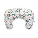Boppy Nursing Pillow - Ergonomic Bottle & Breastfeeding Pillow with High, Firm, Large Area, Water-Repellent Cushion with Washable Cover; Baby Safety Alliance Verified - Pink Garden Flowers by TinyTreasures Baby Boutique