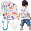 Accmor Toddler Backpack Leash, Cute Baby Backpacks with Anti Lost Wrist Link, Mini Kids Backpack Harness Leash for Outdoor Travel, Adorable Dinosaur Child Backpack Tether Rope for Boys 1-3 by TinyTreasures Baby Boutique