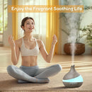 500ML Essential Oil Diffuser: Aroma Diffuser with Remote Control for Hotel Spa Yoga Room - Humidifiers for Bedroom with 14 Colors LED Night Light for Kids/Women Home Relaxation by TinyTreasures Baby Boutique
