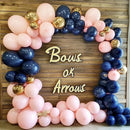 RUBFAC 129pcs Navy Blue Balloons Different Sizes 18 12 10 5 Inch, Latex Balloon Garland Arch Kit for Birthday Party Graduation Baby Shower Wedding Holiday Balloon Decoration by TinyTreasures Baby Boutique