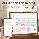 15.6 Inch Digital Calendar Chore Chart with Touchscreen - Full HD Interactive Display, Wall & Desk Mountable Family Planner, To-Do List & Meal Planner, Ideal for Home Organization & 2025 Scheduling by TinyTreasures Baby Boutique