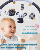Pau1Hami1ton Baby Stroller Arch Toys, Car Seat Toys,Bouncer Toy Bar/Mobile for Bassinet,Adjustable Baby Hanging Toys Fit for Crib Bed,Stroller,Car Seat.S-19(Koala) by TinyTreasures Baby Boutique