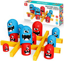 Tic Tac Toe Game: Kids’ Board Game Nesting Tic Tac Toe Strategic Board Game for Kids and Adults, Strategy Head to Head Games Boosts Logical Thinking Suitable Party Family Tabletop Games by TinyTreasures Baby Boutique