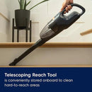 Electrolux WellQ7 Cordless 2-in-1 Vacuum with High Suction Power and 5-Step Filtration System, 50-Minute Run Time, 2 Power Modes, Denim Blue by CozyNest Decor