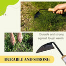 Japanese Sickle (Nejirigama) Durable Carbon Steel (SK85) Blade, Weeder Scraper Hoe, Hand Held Garden Tool, Blade Length 4.72inch by GreenHaven Gardens