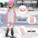 Kids Bike Helmet Set Adjustable Helmet for Ages 3-15 Kids Toddler Boys Girls Youth, Multi-Sport Bicycle Skateboarding Football Rollerskating Scooter Rollerblade Balance Bike Helmets by TinyTreasures Baby Boutique