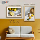 VCK 16x24 Oak Wood Frame for Poster & Picture, Natural Solid Wood Photo Frames 3 Pack, Wall Gallery Frame by CozyNest Decor