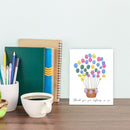 SHLINCO Thank You Teacher Appreciation Gifts From Kids -End Of The Year Gifts - Fingerprint Art Keepsake - Daycare Teacher Appreciation by TinyTreasures Baby Boutique