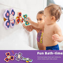 LiKee Strong Suction Cup Fidget Rotating Sensory Bath Toys for Baby 12 18 Months Airplane Car Travel Table & Window Toys for 1 2 Years Old Toddler Boys and Girls (Panda) by TinyTreasures Baby Boutique