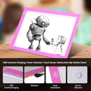 Light Pad Drawing A4 Tracing Light Table NXENTC LED Copy Board Ultra-Thin Display Pad Brightness Adjustable Stencil Artist Art Tracing Tatto Table Pink by TinyTreasures Baby Boutique