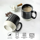 Hasense Coffee Mugs Ceramic, 15 oz Large Coffee Cups with Handle for Home and Office, Latte Mugs Set for Coffee, Tea, Hot Cocoa, Mocha, Black Coffee Cup Gift for Dad Mom, Dishwasher Microwave Safe by CozyNest Decor