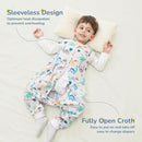 Baby Toddler Sleep Sack with Feet 2.5 TOG Winter, Wearable Blanket with Legs, Toddler Sleeping Sack Long Sleeve (Dinosaur, 3T-5T) by TinyTreasures Baby Boutique