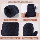 Baby Knit Mittens Toddler Boys Girls Gloves Winter Infant Newborn No Scratch Mitten 0-3 Years by TinyTreasures Baby Boutique