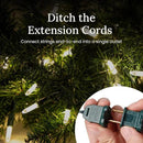 Pro Christmas M5 LED Holiday Lights - 70 Bulbs, 23.3ft - Professional Grade Indoor Outdoor Diamond Cut Sparkle Light Strings for Home Decorations and Christmas Trees - Red by GreenHaven Gardens