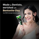 BENTODENT Fluoride Free Organic Charcoal Toothpaste with Bentonite Clay for Teeth Whitening- Natural Sensitive Teeth Whitening Toothpaste, Vegan, Travel by CozyNest Decor