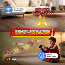 Spider Drone for Kids, Jomzuci RC Mini Drone with 360°Flip, Hover Indoor Drones for Kids 8-12 with 2 Batteries, Headless Mode, 3 Speed Mode, Quadcopter Outdoor Toys Gifts for 8-12 Year Old Boys Girls by TinyTreasures Baby Boutique