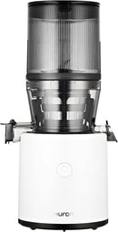 Hurom H320 Cold Press Juicer Machine, Easy to Clean Masticating Slow Juicer, Coarse Strainers, Self-Feeding, Hands Free, Family Size, Quiet Motor, Easy Assembly (White) by CozyNest Decor
