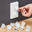 Thyle 100 Pcs Outlet Covers Protectors Plug Bulk Child Baby Proofing Proof for US 3-prong Electrical Outlets Easy Install Socket Sturdy Safe Secure Baby Proofing Kit for Home Office by TinyTreasures Baby Boutique