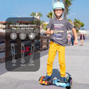Scooter, Bluetooth & Corlorful LED Lights, Gifts for Kids & Adults & Girls & Boys, for All Ages by TinyTreasures Baby Boutique