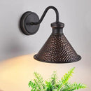 Gooseneck Outdoor Wall Sconce 1-Light E26 Socket Farmhouse Wall Mount Porch & Patio Lights,9.3Inch Width Casting Aluminum Shade,Oil Rubbed Bronze,Easily Installed in Outdoor and Indoor. by CozyNest Decor