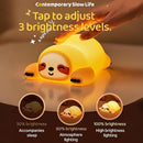 DREAMING MY DREAM Night Light for Kids,Squishy Sloth Night Light,LED Novelty Animal Nightlight,3 Levels Dimmable,30Min Timer Nursery Lamp for Kids, Bedroom Baby Boys Girls Gifts by TinyTreasures Baby Boutique