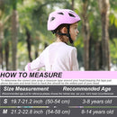 Kids Bike Helmet,2 Sizes Adjustable for Youth Child Boys & Girls Ages 3-5-8-14,Ventilation and Multi-Sport for Bicycle Scooter Skate by TinyTreasures Baby Boutique