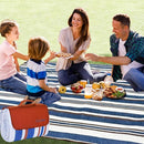 scuddles 60" x 60" Extra Large Outdoor Picnic Blanket – Waterproof, Foldable Travel Mat for Beach, Camping, Grass, Lawn, Park, Summers – Dual Layer, Soft Throw Rug Fits 4 Adults by TinyTreasures Baby Boutique