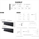 Entrance Coat Rack ，Coat Hooks, Wall-Mounted Wooden Hook Rack, Wall-Mounted Shelves are Very Suitable (Black Finish-2) by CozyNest Decor