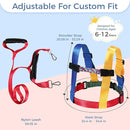 Safety Harness Leash for Big Kids with Autism and Special Needs (6-12 yrs), Child Adjustable Elopement Harness with Emergency Handle and Tether, Keep Active Autistic/ADHD Kids Safe and Free Outdoors by TinyTreasures Baby Boutique