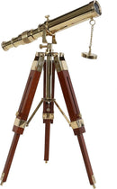 Vintage Brass Telescope on Tripod Stand use Lens Antique Desktop Brass Telescope Royal Antique Finish Spyglass Nautical Beautiful On Wooden Tripod Stand by TinyTreasures Baby Boutique
