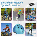 Kids Bike Helmet Set Adjustable Helmet for Ages 3-15 Kids Toddler Boys Girls Youth, Multi-Sport Bicycle Skateboarding Football Rollerskating Scooter Rollerblade Balance Bike Helmets by TinyTreasures Baby Boutique