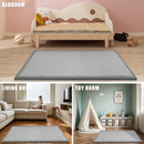 Thick Play Mat for Baby, 50 X 50x 1.3" Memory Foam Playpen Mat,Ultra Soft Tummy Time Mat with Non-Slip Backing, Baby Crawling Mat Child Nursery Rug for Infant, Toddlers, Kids (Light Gray) by TinyTreasures Baby Boutique