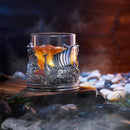 Viking & Mythological Pewter Whiskey - 12oz SINGLE by The Wine Savant