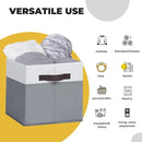 Criusia Storage Cubes 8 pack - 11 inch Fabric Bins for Organizing Clothes Toys Blanket - Versatile Storage Baskets for Shelves - Home Organization for Bedroom RV Closet by TinyTreasures Baby Boutique