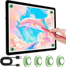 KOBAIBAN A4 Light Box for Tracing, Light Board with Side Physical Buttons, Magnetic Light Pad for Diamond Painting, Stenciling, Weeding Vinyl, USB LED Lighting Board (Black, 35.2 x 25.4 CM) by TinyTreasures Baby Boutique
