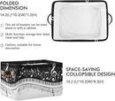 Black White Music Rectangular Storage Basket Organizer Bin Shelf Baskets For Clothes Gifts For Home Office Dorm by GreenHaven Gardens