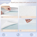 NeoBorn Baby Bassinet Mattress Pad, 24" x 20.8" Dual Sided Comfort Gel Memory Foam Mattress with Removable Breathable Soft Tencel Cover Fit for Graco Pack n Play Dome LX Bassinet, not playard by TinyTreasures Baby Boutique