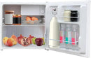FRIGIDAIRE EFR107-WHITE, Mini Fridge for Dorm with White Board & Small Ice Freezer 1.6 Cu Ft Compact Refrigerator, White by CozyNest Decor