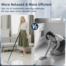 12-51’’ Telescopic Window Squeegee for Home, 2 in 1 Window Cleaning Squeegee Kit, Shower Squeegee for Glass Doors, Outdoor extendable Window Cleaner Tool for Floor Tile Wall Car Windshield by GreenHaven Gardens