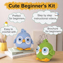 Utook Crochet Kit for Beginners，Crochet Starter Kits,Crochet Kits for Beginners Adults and Children, with Instructional Videos and Paper Tutorials, Handmade Crafts, Holiday Gifts (Bird) by TinyTreasures Baby Boutique