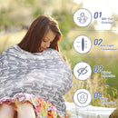 Yoofoss Nursing Cover Breastfeeding Scarf - Baby Car Seat Covers, Infant Stroller Cover, Carseat Canopy for Girls and Boys by TinyTreasures Baby Boutique