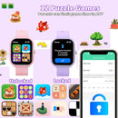 Smart Watch for Kids Girls Boys No APP/Phone Needed, 1.8" IP68 Waterproof Sport Kids Watch Pedometer, Heart Rate, Sleep Monitor, Step Counter, 12 Puzzle Games for Girls Boys Teens 6-16 by TinyTreasures Baby Boutique