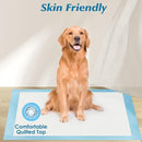 100 Count 22” x 22” Super Absorbency Disposable Underpads, Leakproof Quick Drying Disposable Pads for Baby, Puppy and Adults, Puppy Pads, Cat Pee Pads for Dogs, Potty Puppy Training Pads by TinyTreasures Baby Boutique