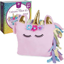 Pinwheel Crafts Unicorn Pillow Kit - DIY Arts and Crafts for Kids Ages 6 7 8-12+ Years, No Sewing Kit for Kids, Unicorn Pink Pillow Craft Kits for Birthday, Christmas Gifts for Girls by TinyTreasures Baby Boutique